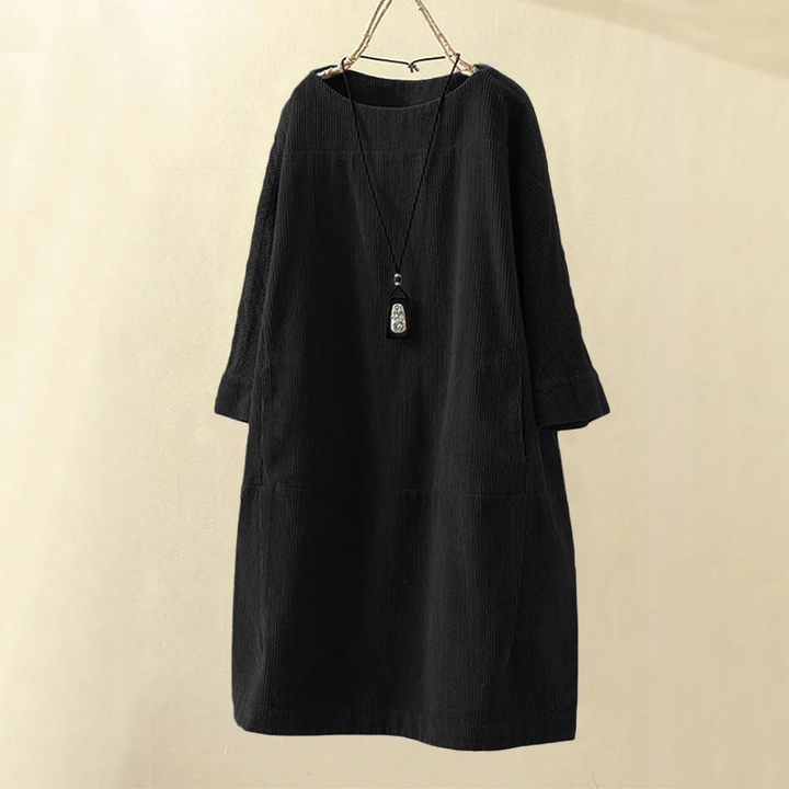 Melanie | Damen Lockeres Kleid | Midi
