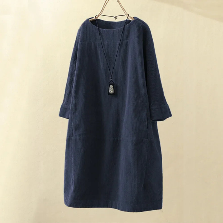 Melanie | Damen Lockeres Kleid | Midi