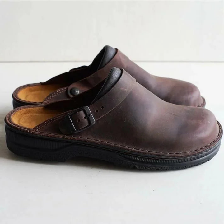 Willis | Herren Komfort Clogs | Rutschfeste Sohle
