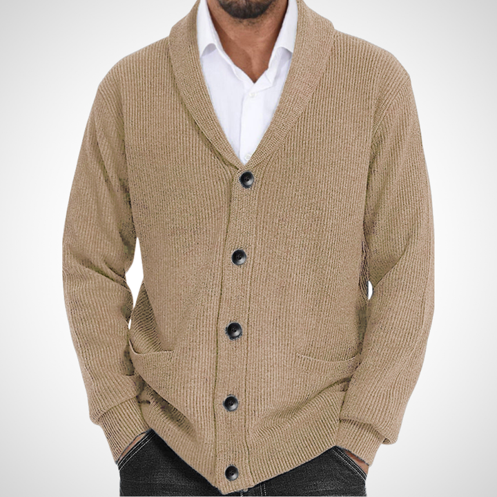 Hagan | Herren Strick Cardigan | Mit Knöpfen