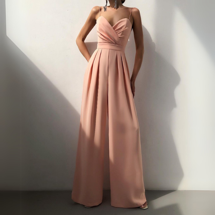 Rainey | Damen Elegant Jumpsuit | Weit Geschnitten