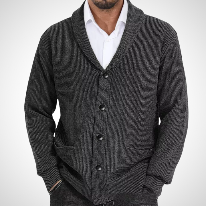 Hagan | Herren Strick Cardigan | Mit Knöpfen