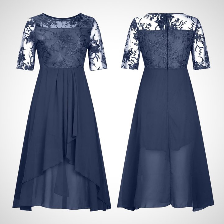 Agathe | Damen Spitzenkleid | Midi