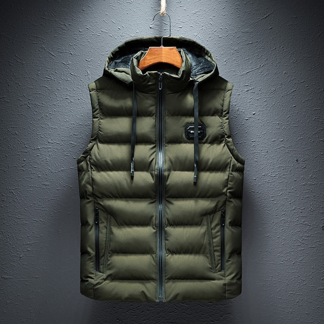 Rupprecht | Herren Puffer Weste mit Kapuze | Winter