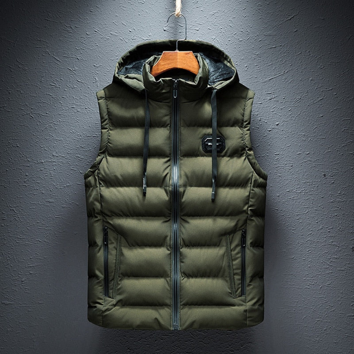 Rupprecht | Herren Puffer Weste mit Kapuze | Winter