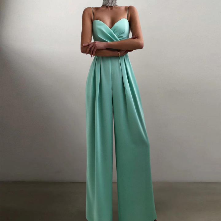 Rainey | Damen Elegant Jumpsuit | Weit Geschnitten