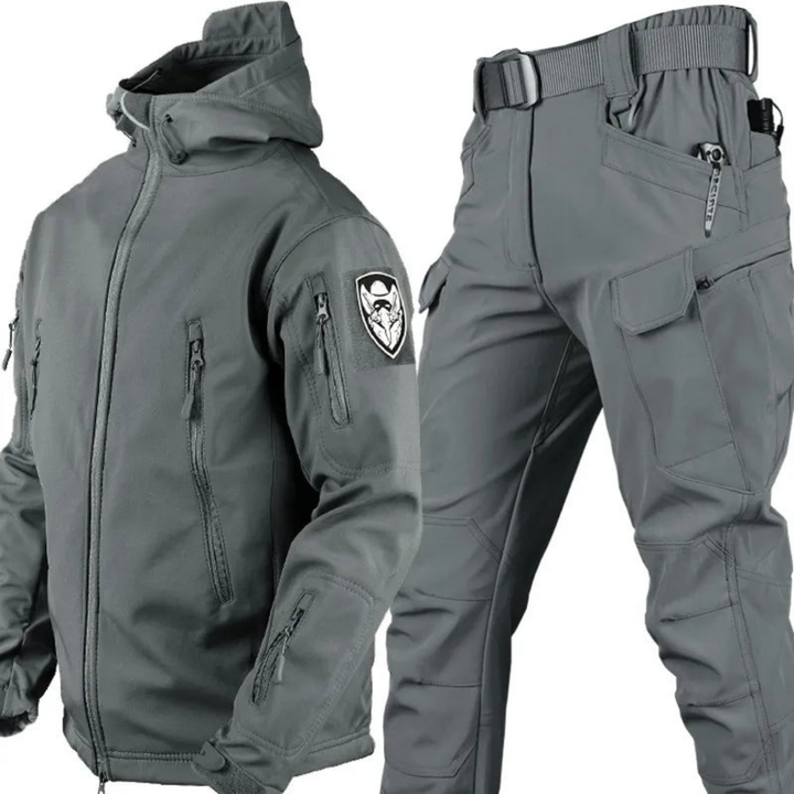 Sven | Herren Taktische Softshell Jacke & Hose | Wasserfest