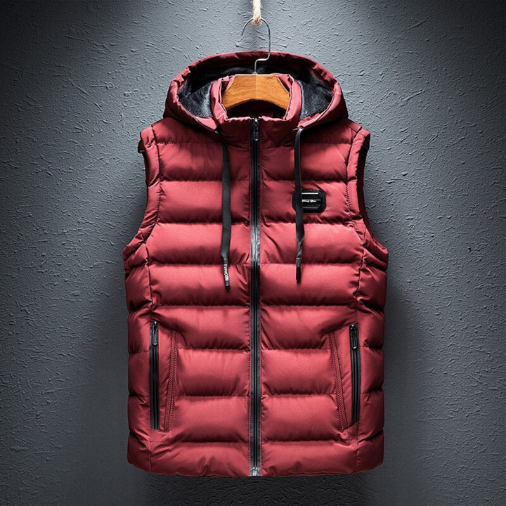 Rupprecht | Herren Puffer Weste mit Kapuze | Winter