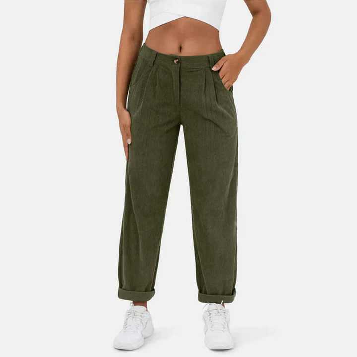 Ame | Damen Weite Hose | High Waist