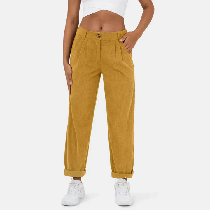 Ame | Damen Weite Hose | High Waist