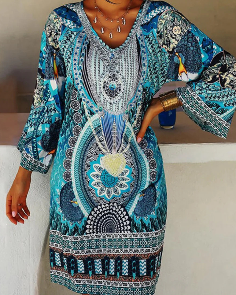 Estelle | Boho Kleid Für Damen | Lässig