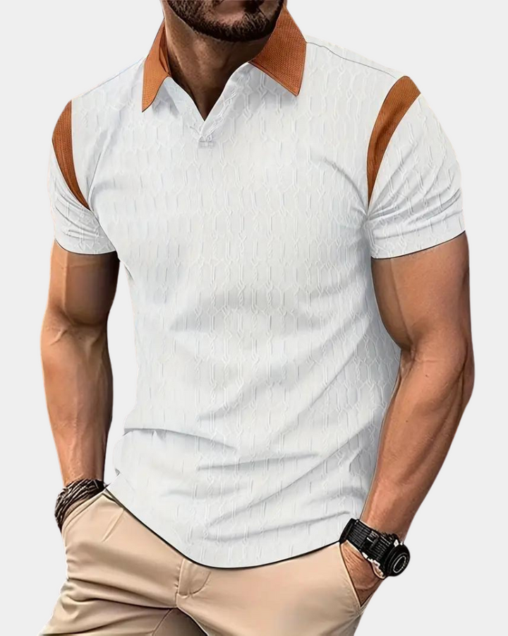 Vega | Trendiges Poloshirt für Herren | Kurzarm