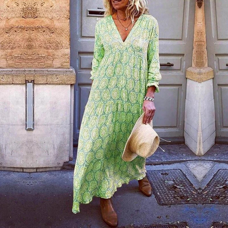 Odilie | Maxikleid Für Damen | Luftig