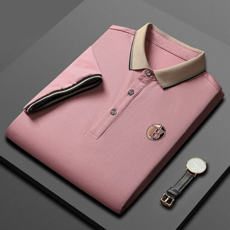 Ronaldo | Lässiges Polo-Shirt für Herren | Kurzarm