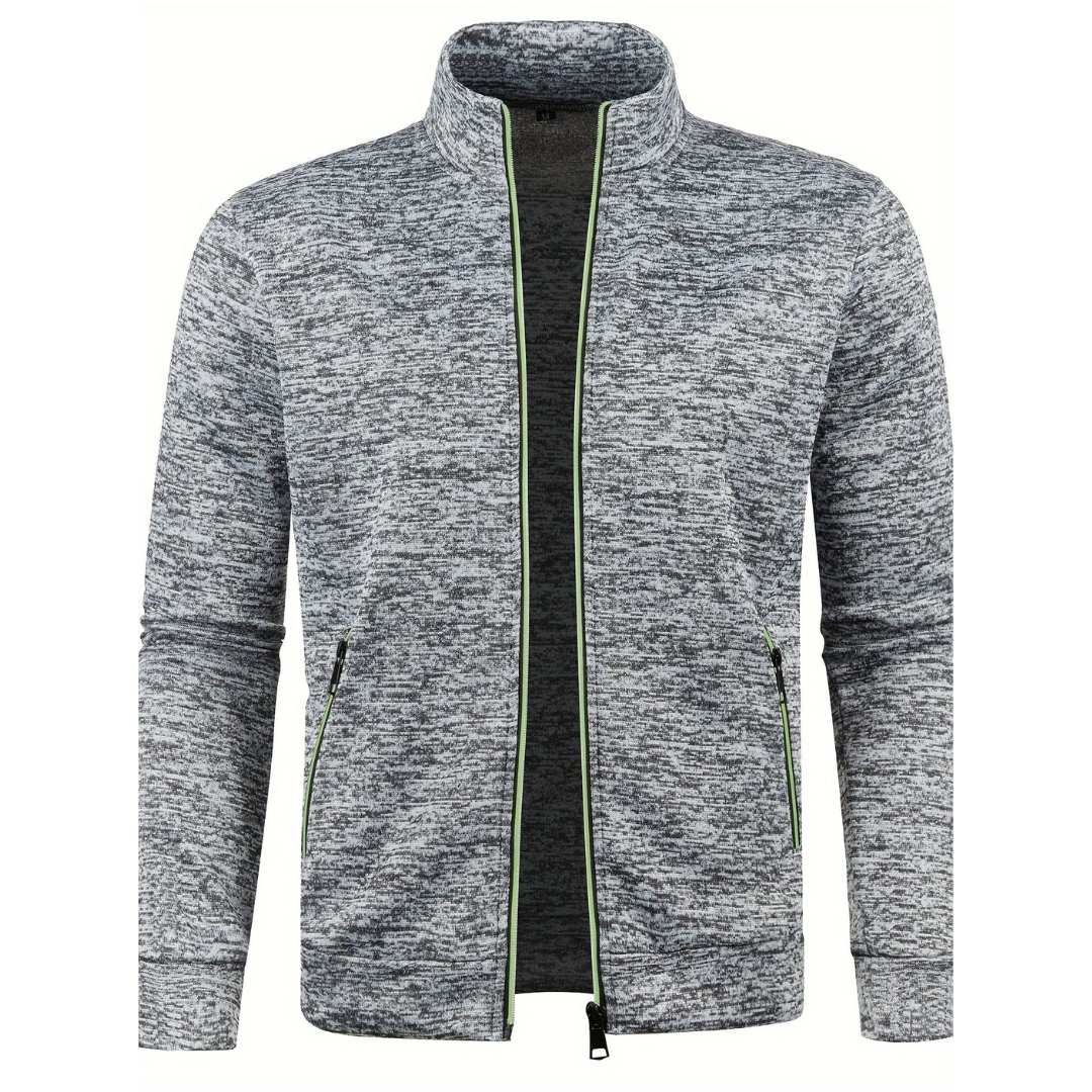 Irsamet | Herren Langarm Warme Jacke | Reißverschluss