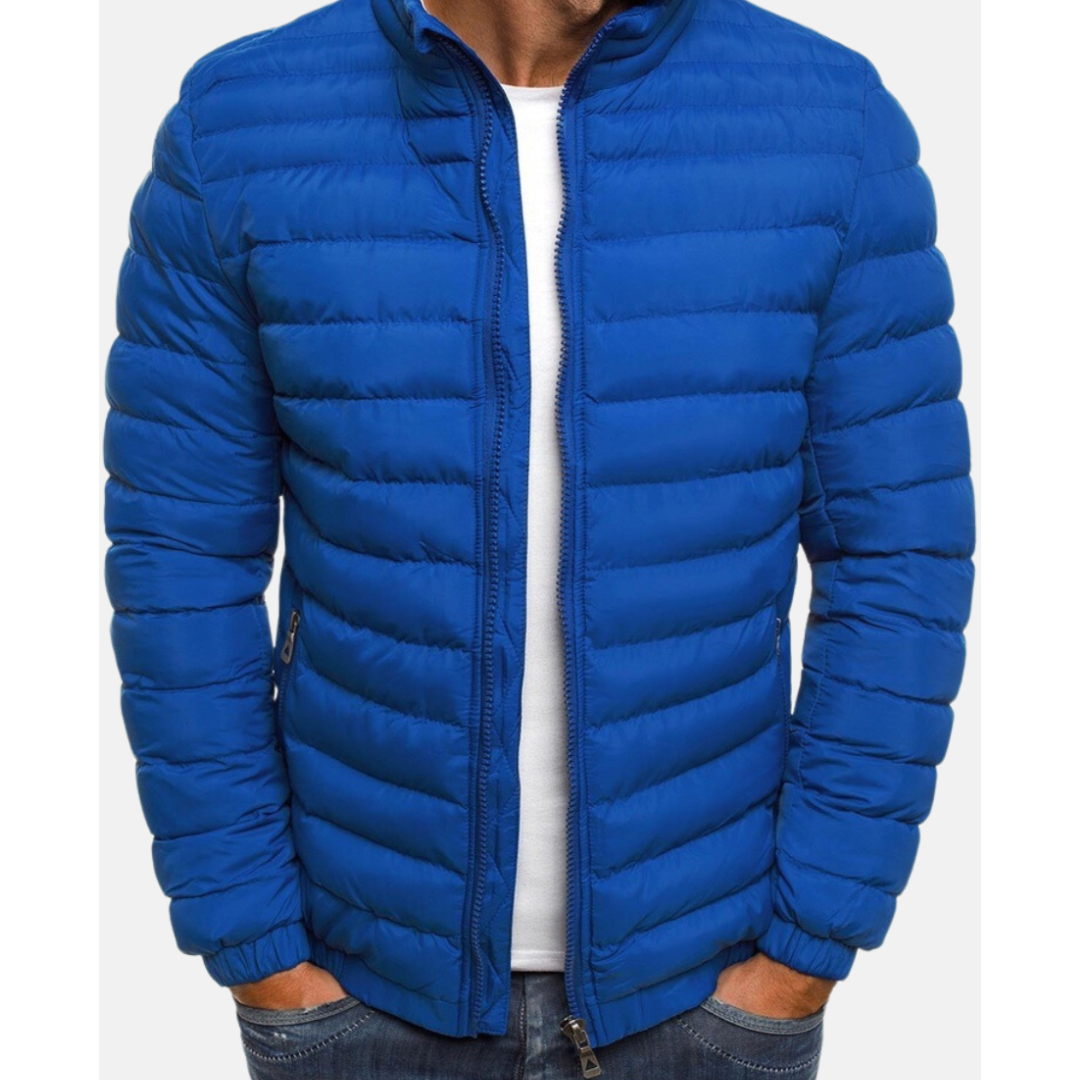 Addaleim | Herren Reißverschluss Daunen Jacke | Warme