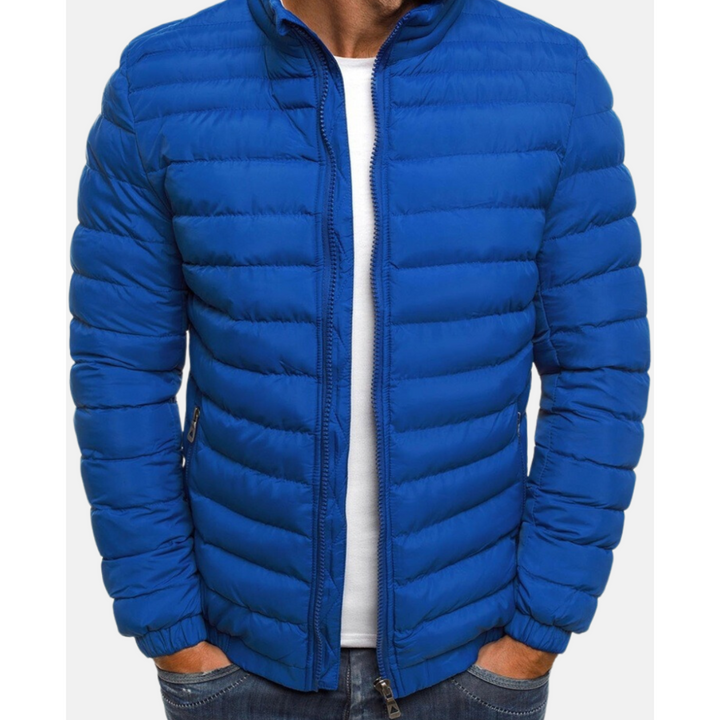 Addaleim | Herren Reißverschluss Daunen Jacke | Warme