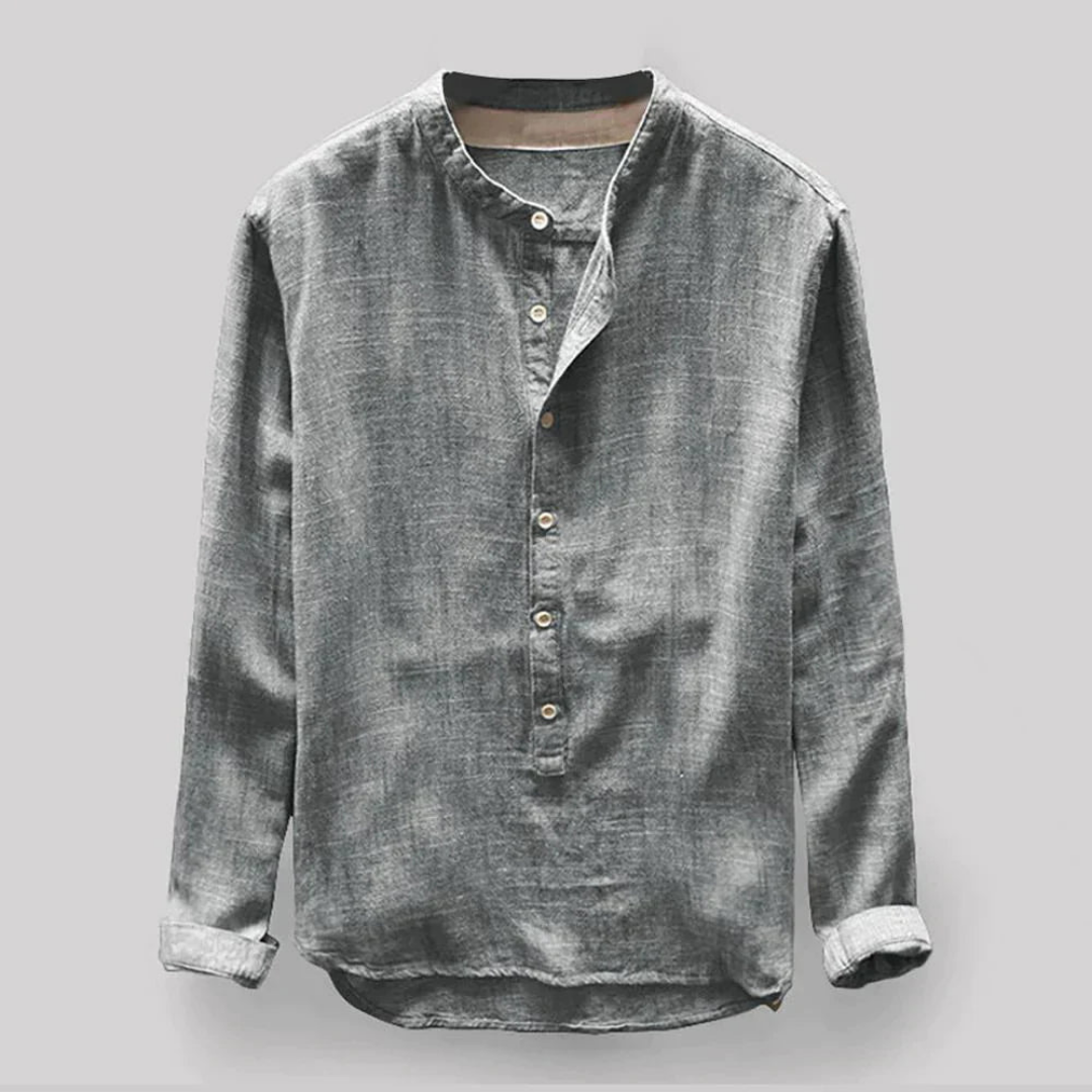 Frank | Herren Oxford Langarm Shirt | Lässig