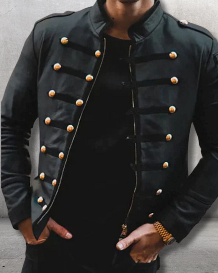 Gaston | Stehkragenjacke Für Herren | Klassisch