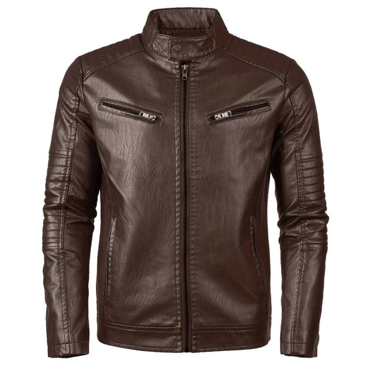 Yannis | Schlanke Passform Motorradjacke Für Herren | Modern