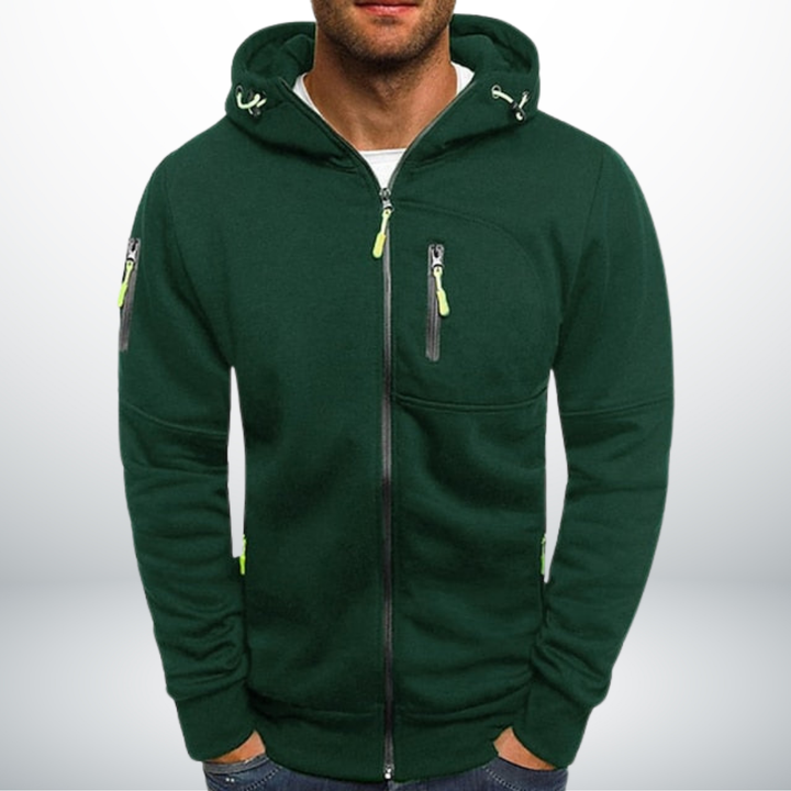 Ludolf | Herren Hoodie mit Reißverschluss | Bequem
