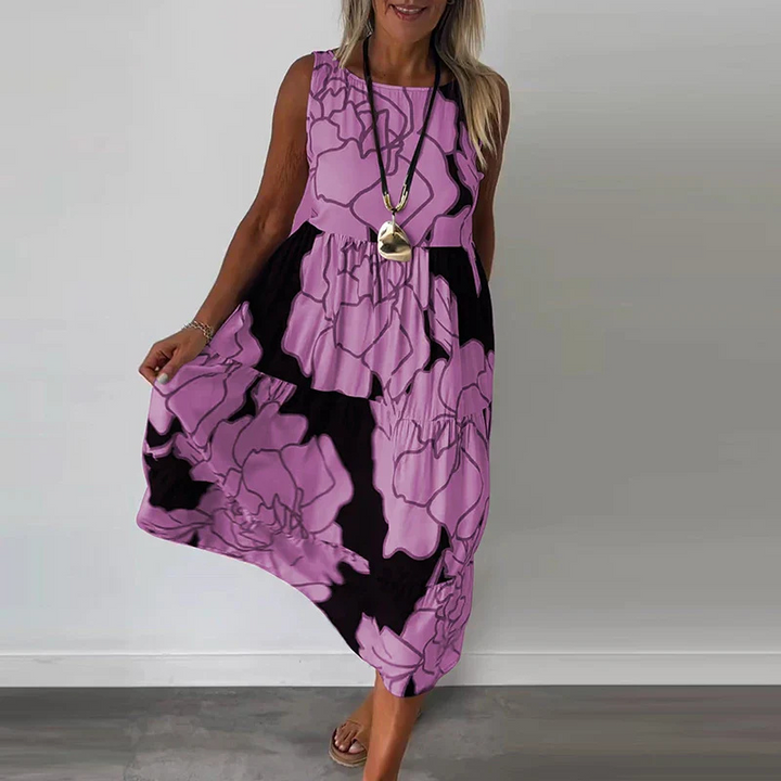 Yasmina | Leichtes Maxikleid Für Damen | Maxi