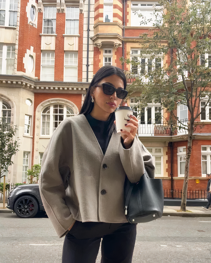 Zina | Gekürzte Jacke Für Damen | Lange
