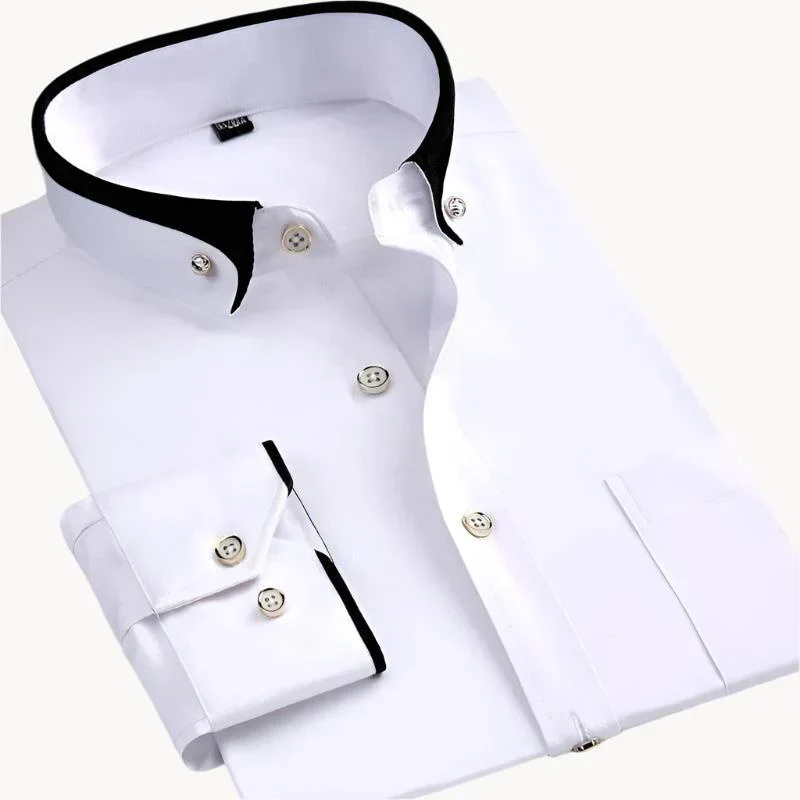 Isaac | Langarmhemd für Herren | Elegant