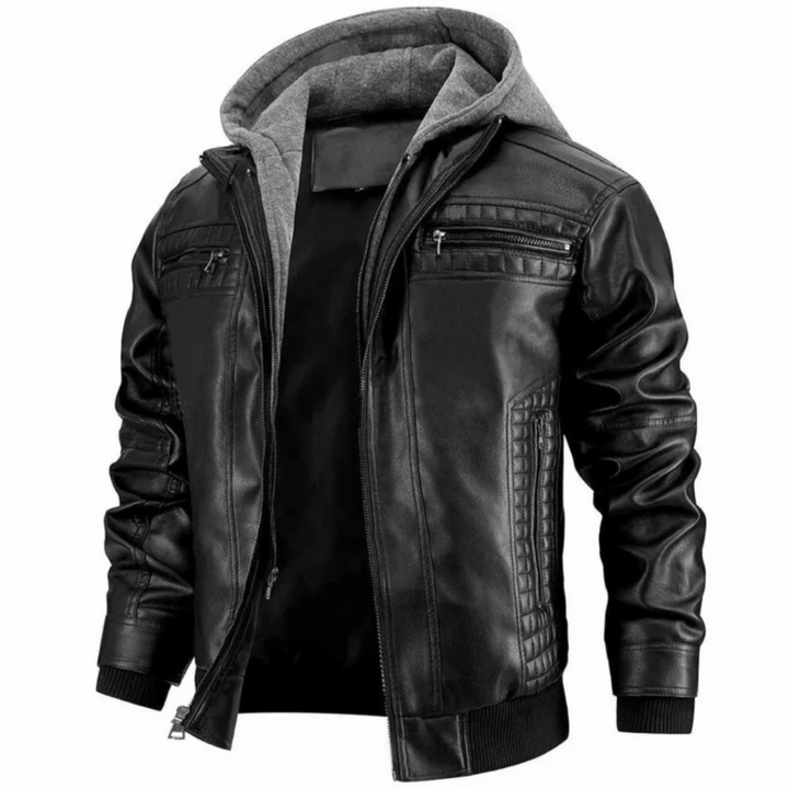 Léon | Bikerjacke Für Herren | Stilvoll