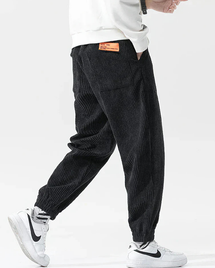 Mardock | Cord Sweatpants mit Relaxed Fit für Herren | Bequeme