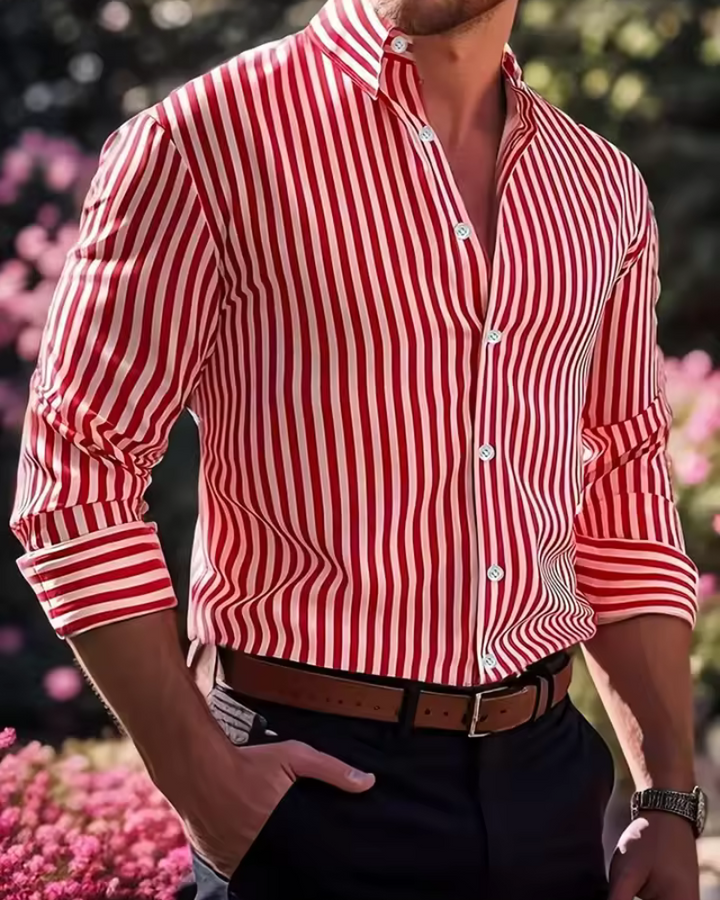 Arnulf | Herren Streifen Hemd | Business