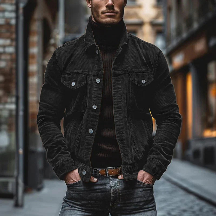 Zeno | Klassische Vintage-Jacke Für Herren | Zeitlos