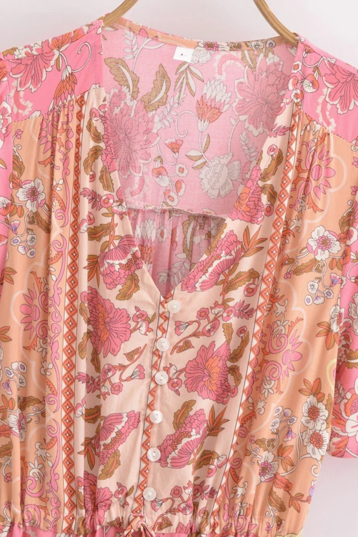 Addison | Boho Maxikleid für Damen | Lange