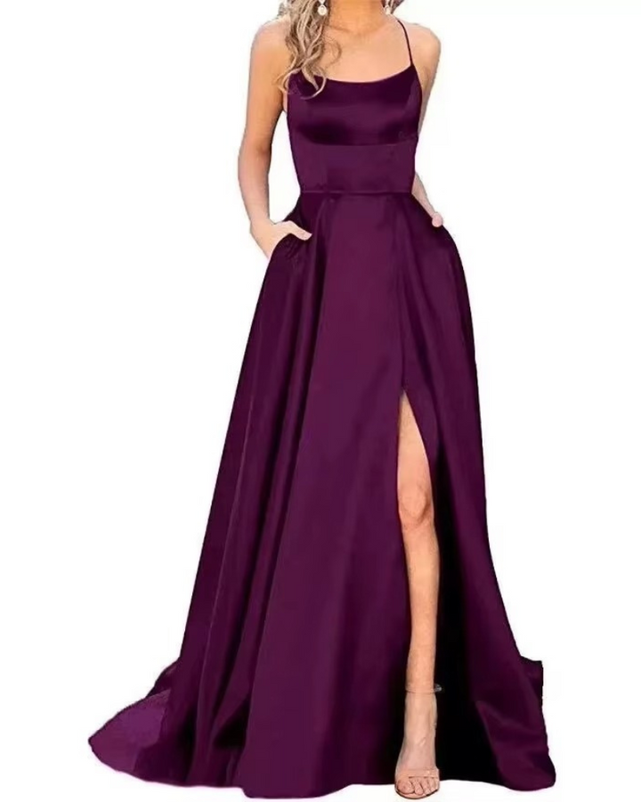 Zélie | Fließendes Maxikleid Für Damen | Elegant