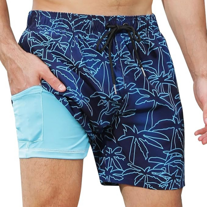 Aurorio | Bequeme Badeshorts für Herren | Sommer