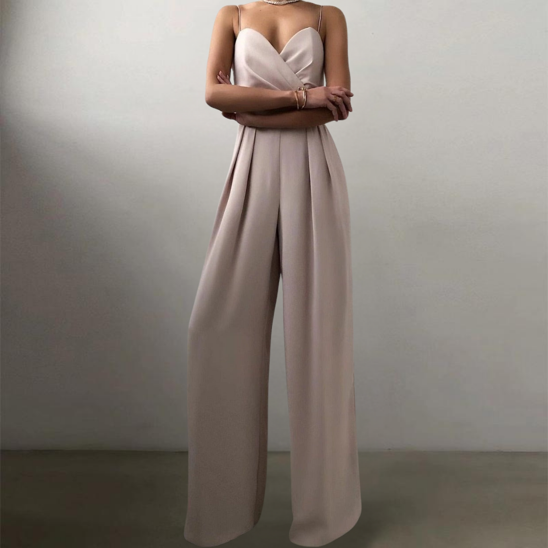 Rainey | Damen Elegant Jumpsuit | Weit Geschnitten