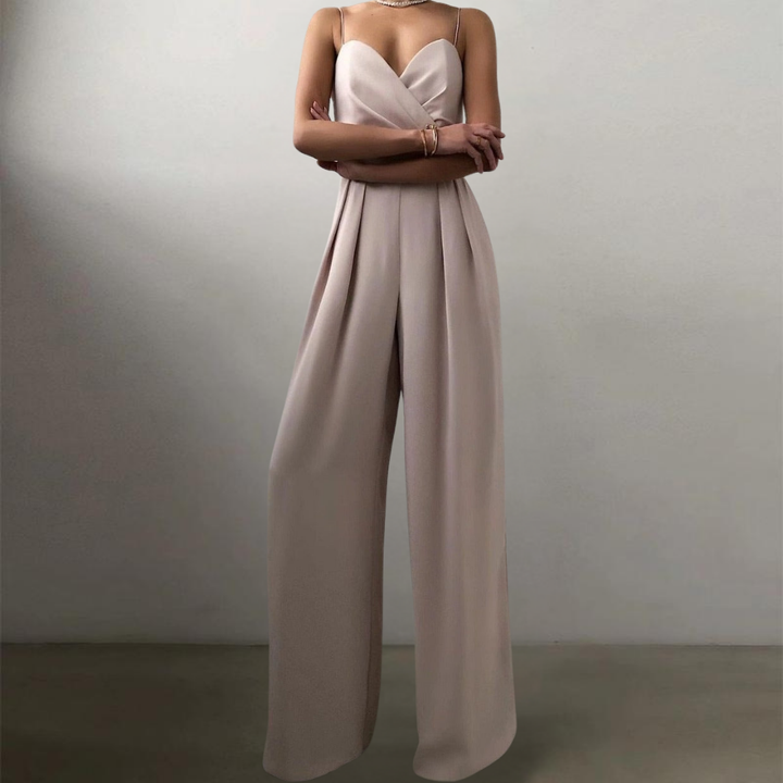 Rainey | Damen Elegant Jumpsuit | Weit Geschnitten
