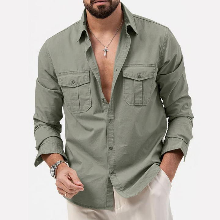 Haider | Herren Langarm Hemd | Lässig