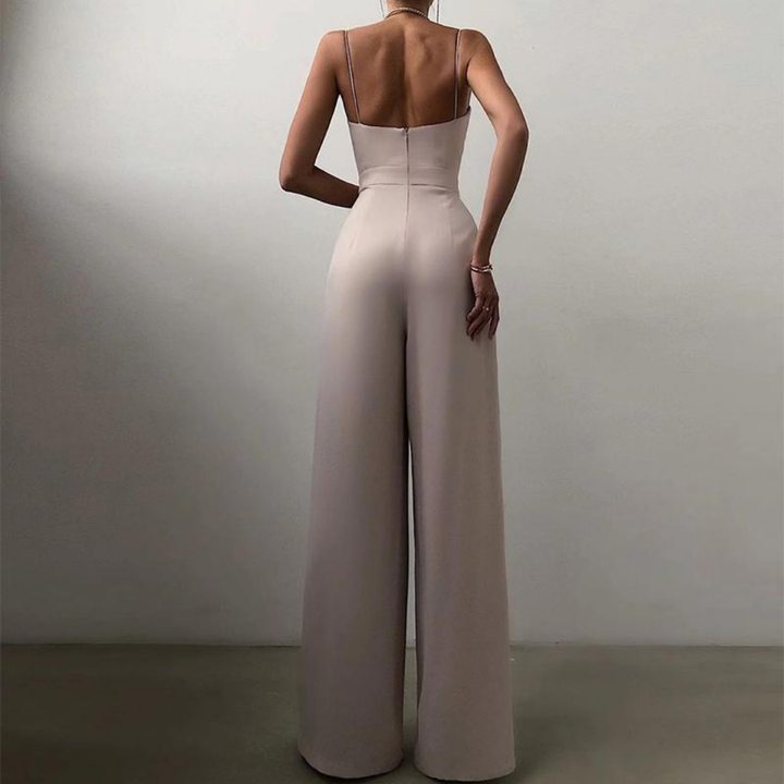 Rainey | Damen Elegant Jumpsuit | Weit Geschnitten