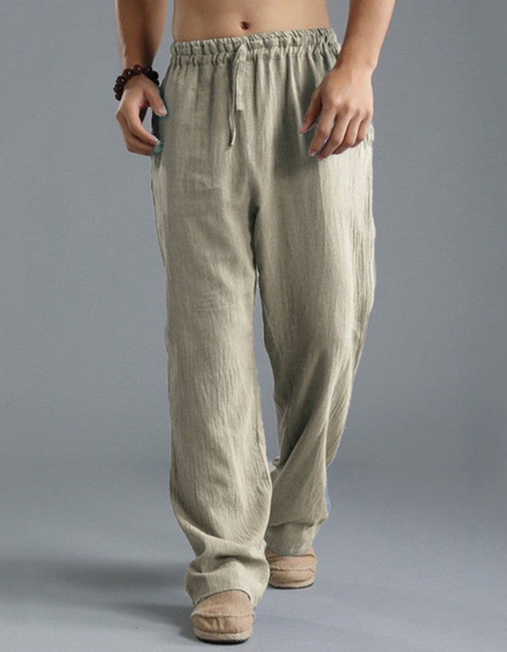Hernan | Herren Weite Freizeithose | Elastischer Bund