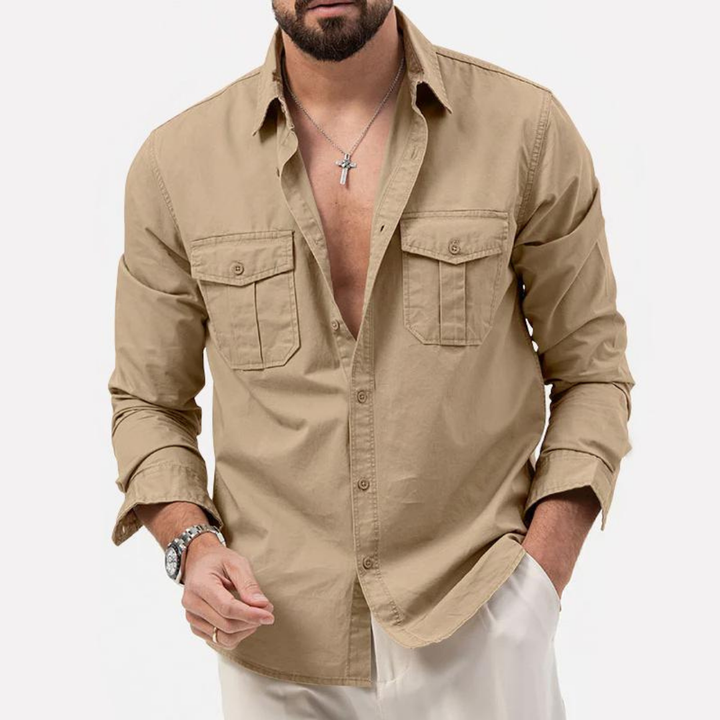 Haider | Herren Langarm Hemd | Lässig