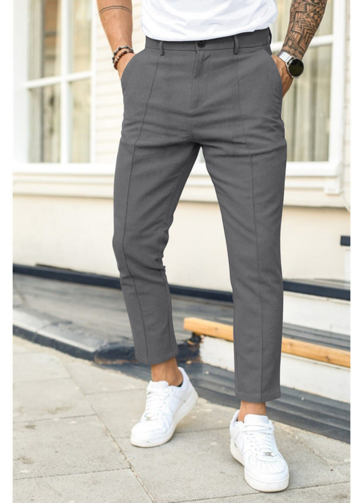 Edward | Herren Slim Fit Hose | Knöchellang