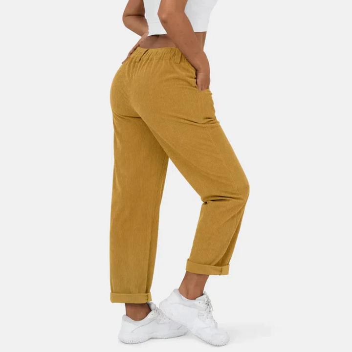 Ame | Damen Weite Hose | High Waist