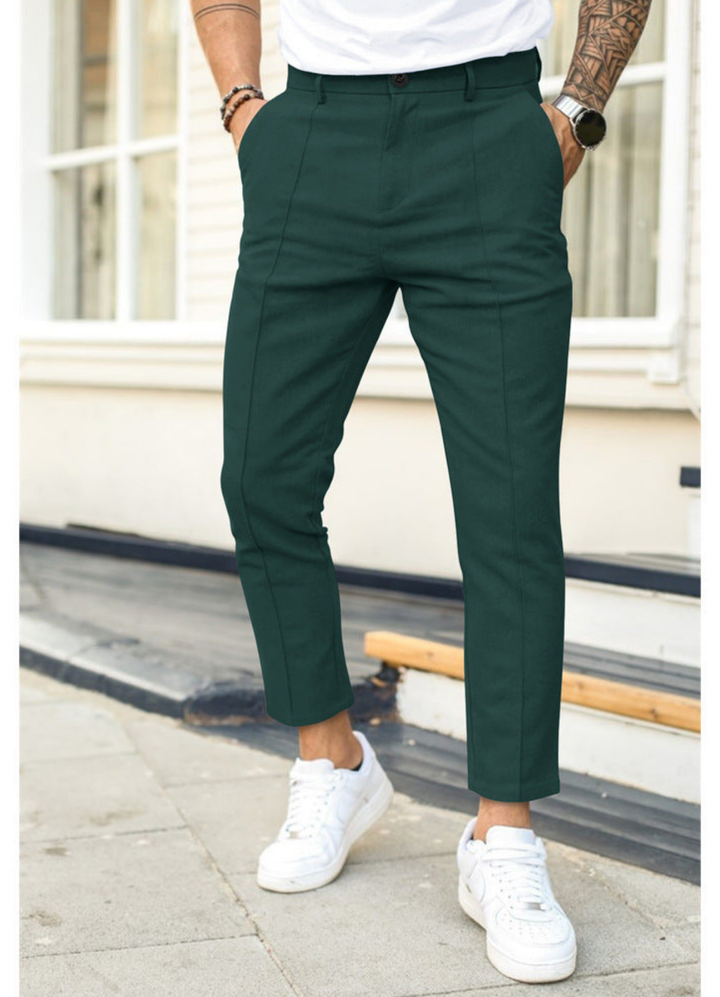 Edward | Herren Slim Fit Hose | Knöchellang