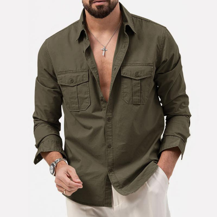 Haider | Herren Langarm Hemd | Lässig