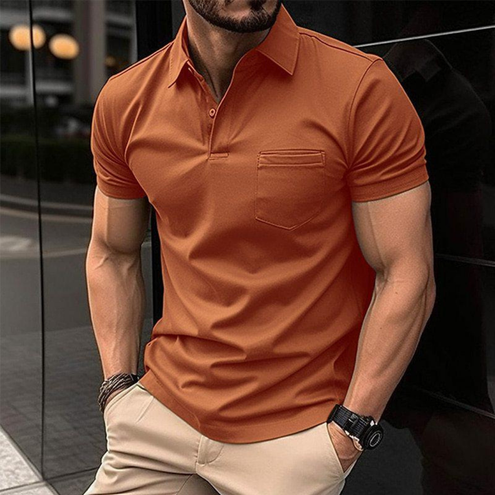 Arne | Herren Kurzarm  Polo Shirt | Bequem
