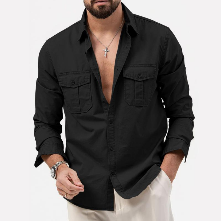 Haider | Herren Langarm Hemd | Lässig