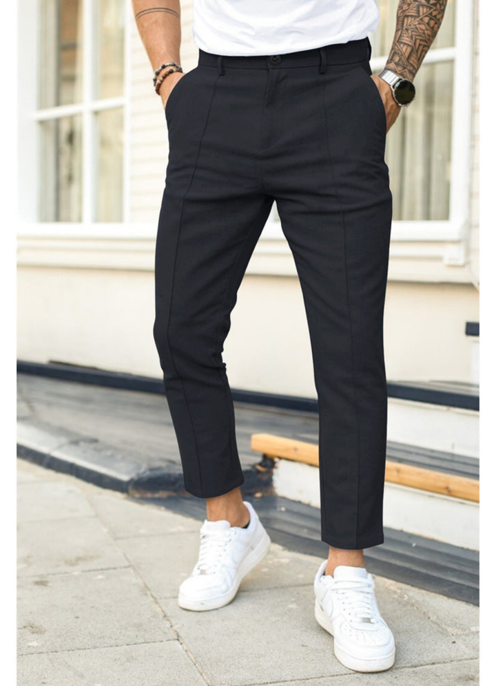 Edward | Herren Slim Fit Hose | Knöchellang