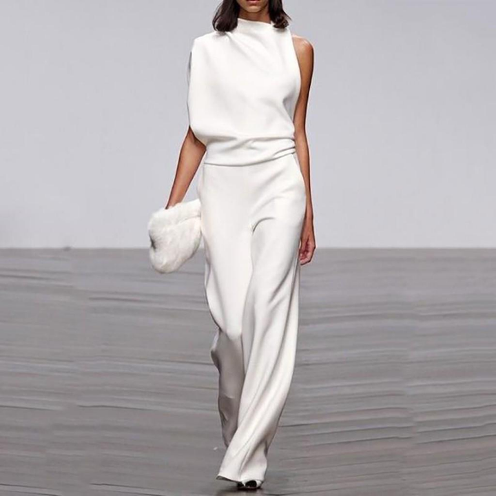 Xenia | Damen Ärmelloser Jumpsuit | Abendmode