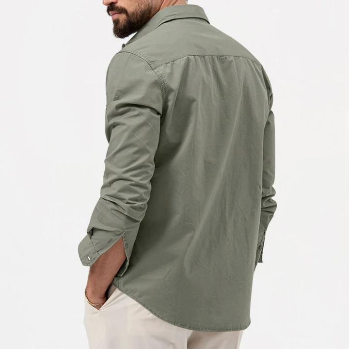 Haider | Herren Langarm Hemd | Lässig